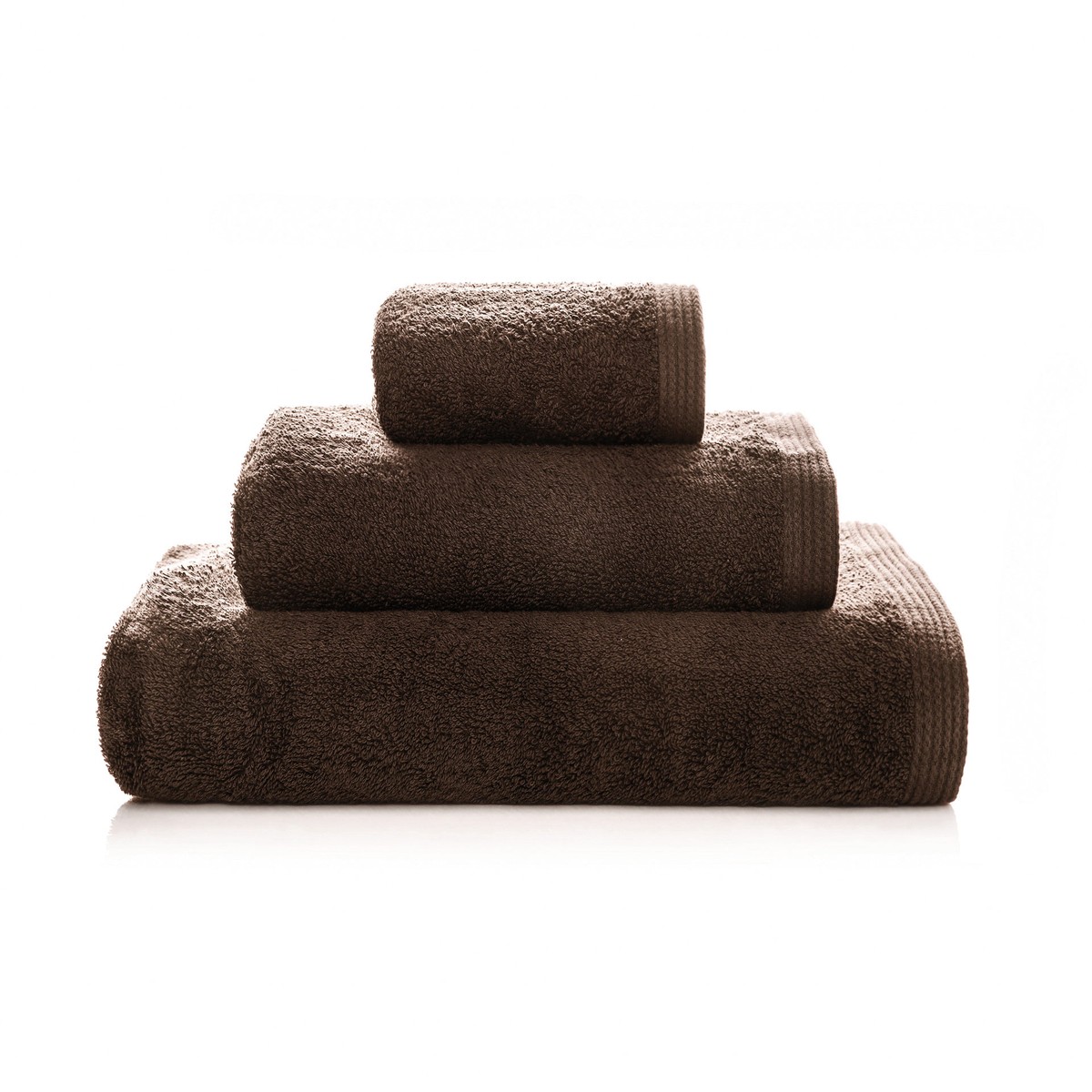 New Plus towel · Chocolate