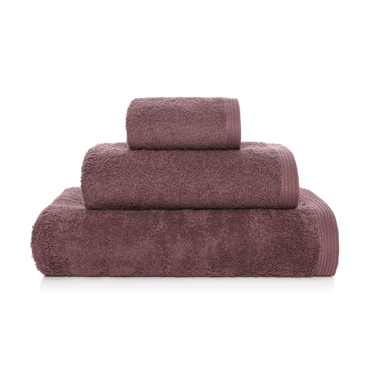 New Plus towel · Marsala