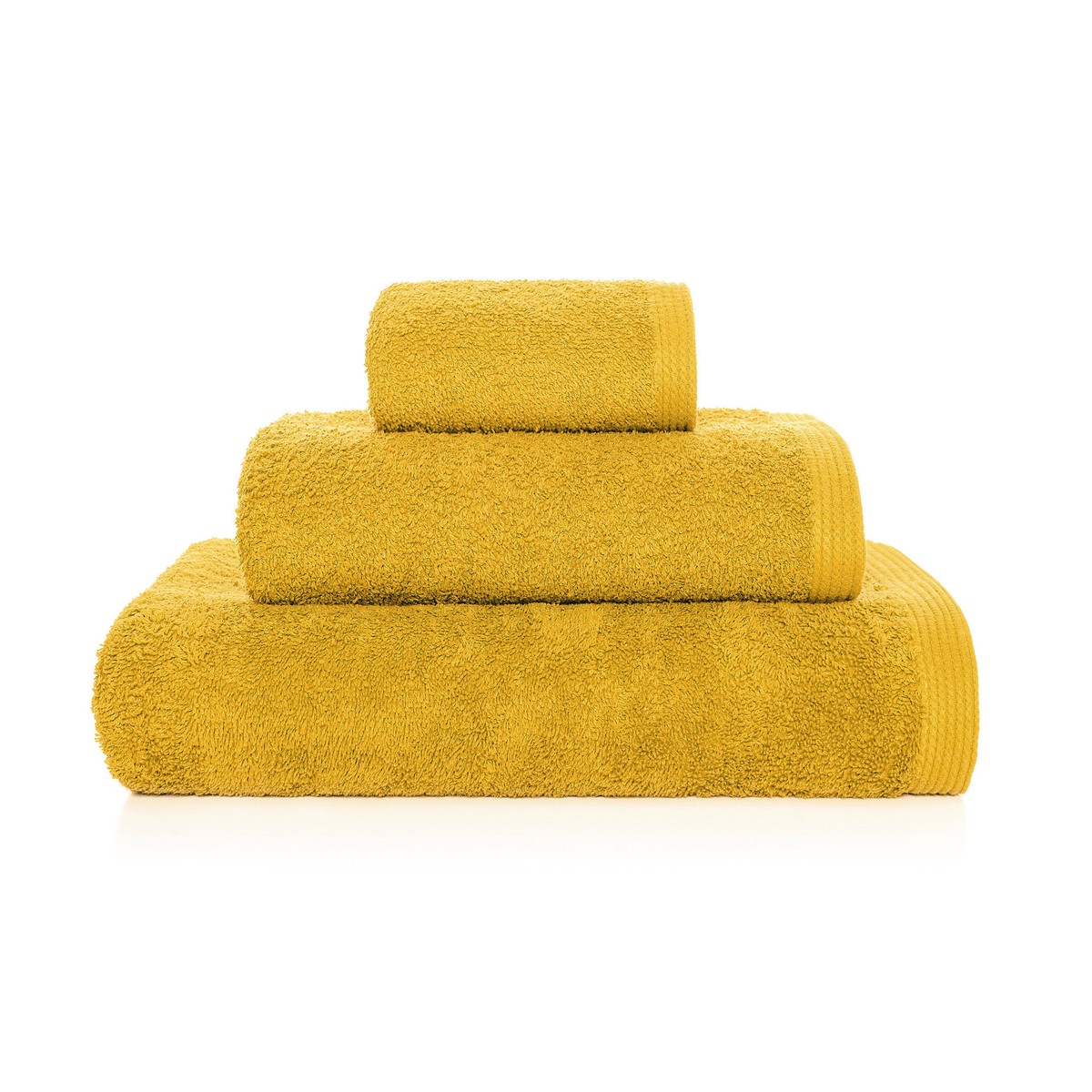 New Plus towel · Mustard