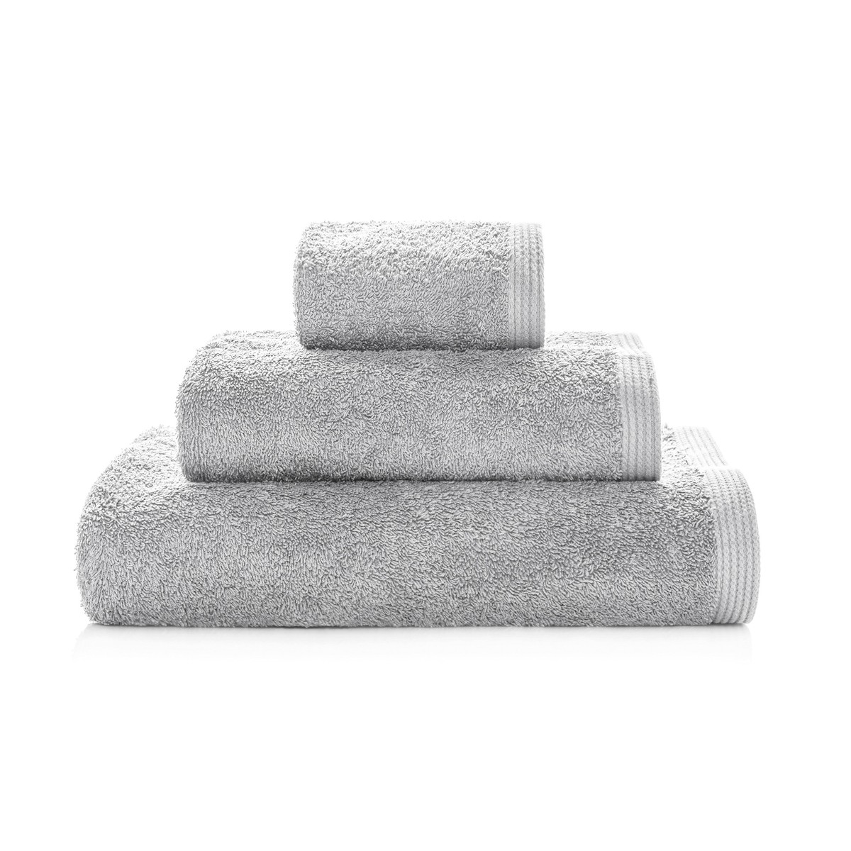 New Plus towel · Silver